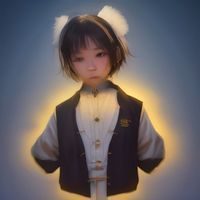 GV视频导航高级编辑林晓桐的工作照，在明亮的办公桌前微笑，桌面摆放着标注满满的笔记本